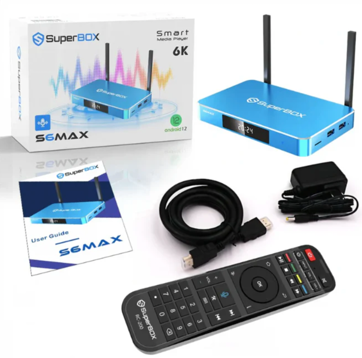 Superbox S6Max (Latest Model) – Limited Stock, 50% OFF Sale!Free Shipping！