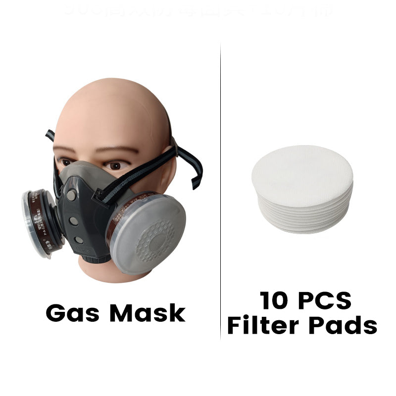 🔥 Limited time 50% off! 🔥Activated Carbon Anti-Dust Double Tank Gas Mask