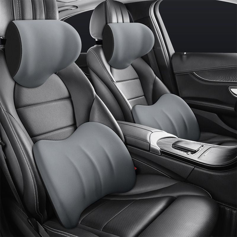 🔥Hot Sale For 50% OFF🔥 Ergonomic Car Seat Headrest & Lumbar Cushion💺