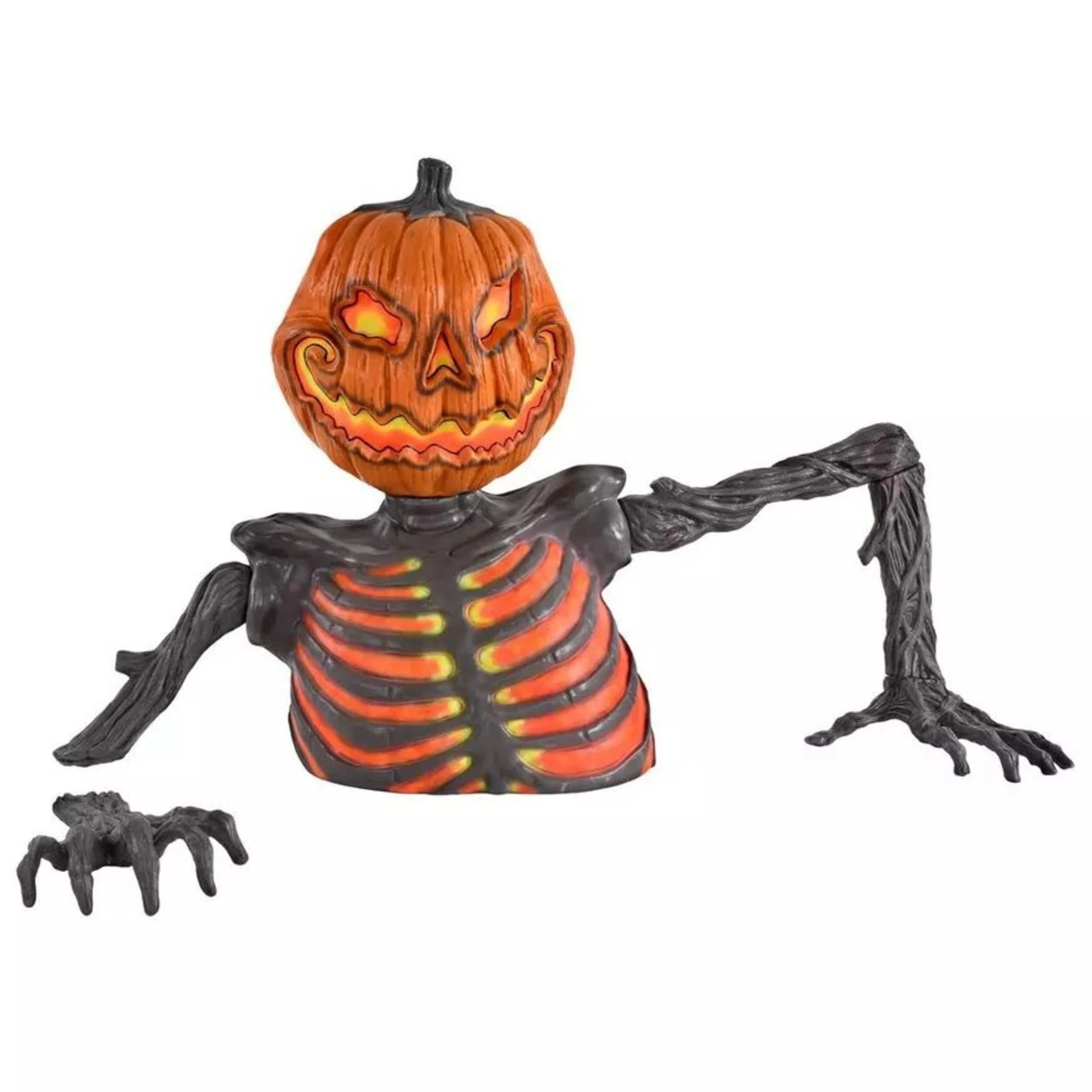 Spooky Early Bird Deals Pumpkin Skeleton Ground Breaker Halloween Decoration
