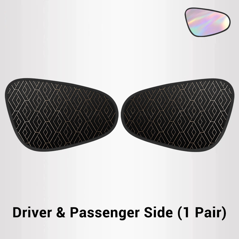 ⚡ Instant Car Cooler Shades - Cuts Cabin Temp by 20°C | One-Size-Fits-All 🏖️ 🌡️ Blocks 99% UV Rays | 🧳 Stores in Glovebox